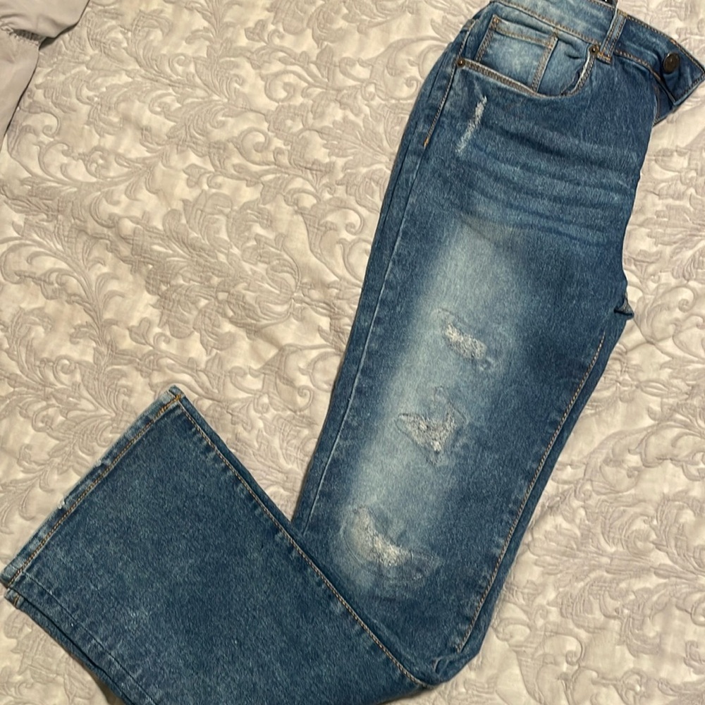 Hudson brand size 16 jeans high waist flare